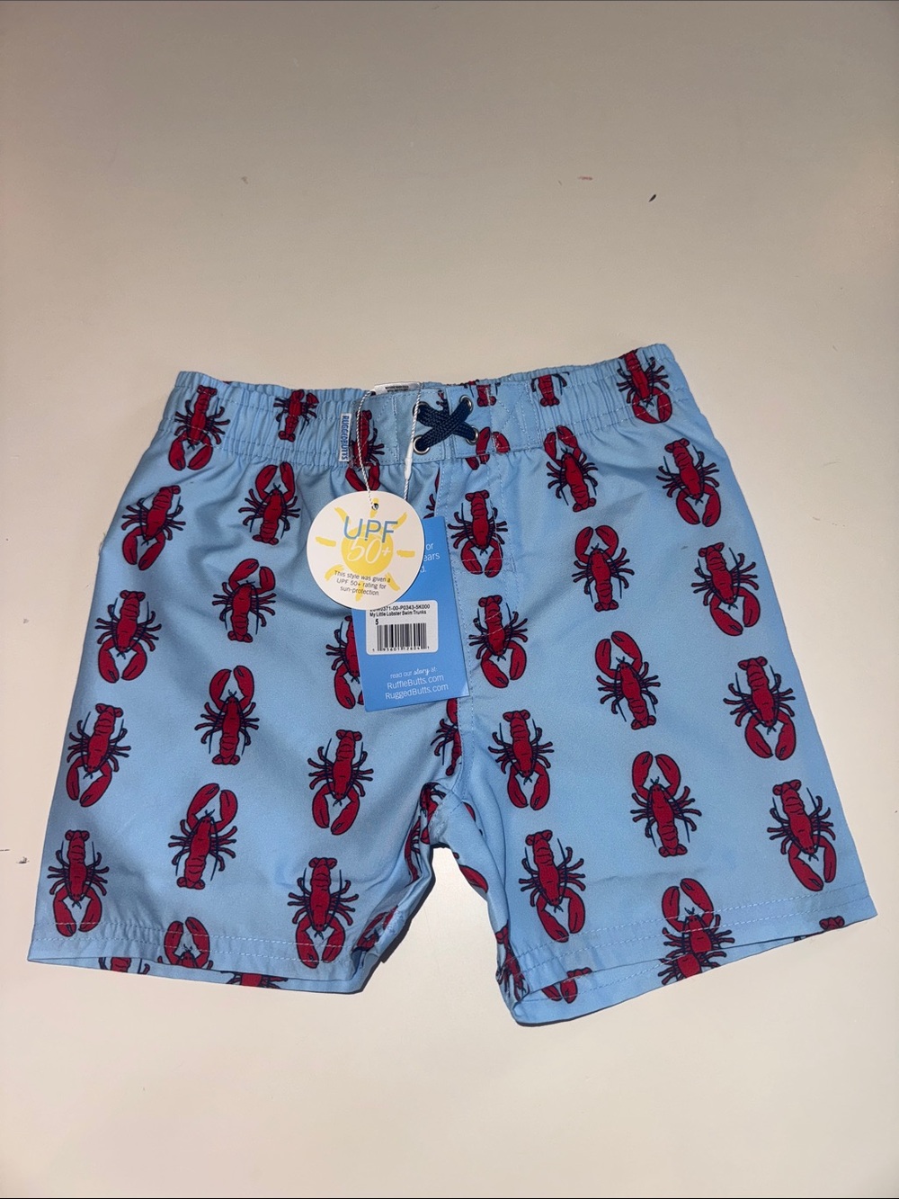 Rugged Butts Lobster Swim Trunks